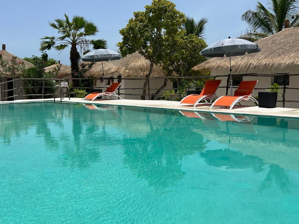 Villa Keur Papaye Dinouar Esterno foto