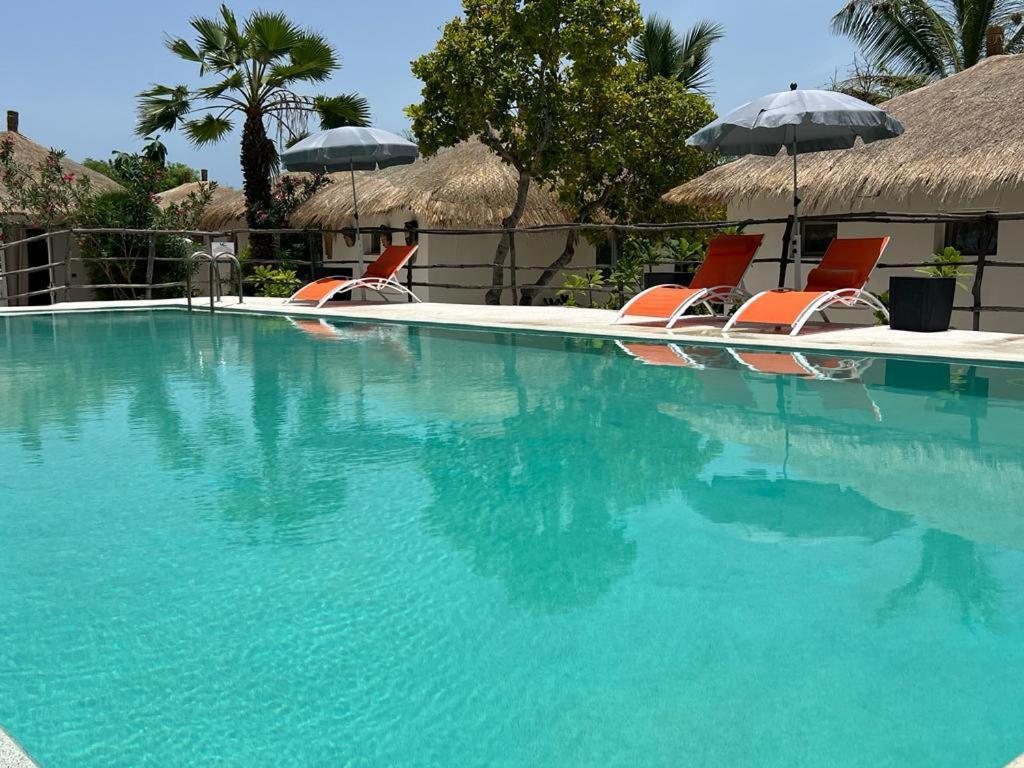 Villa Keur Papaye Dinouar Esterno foto