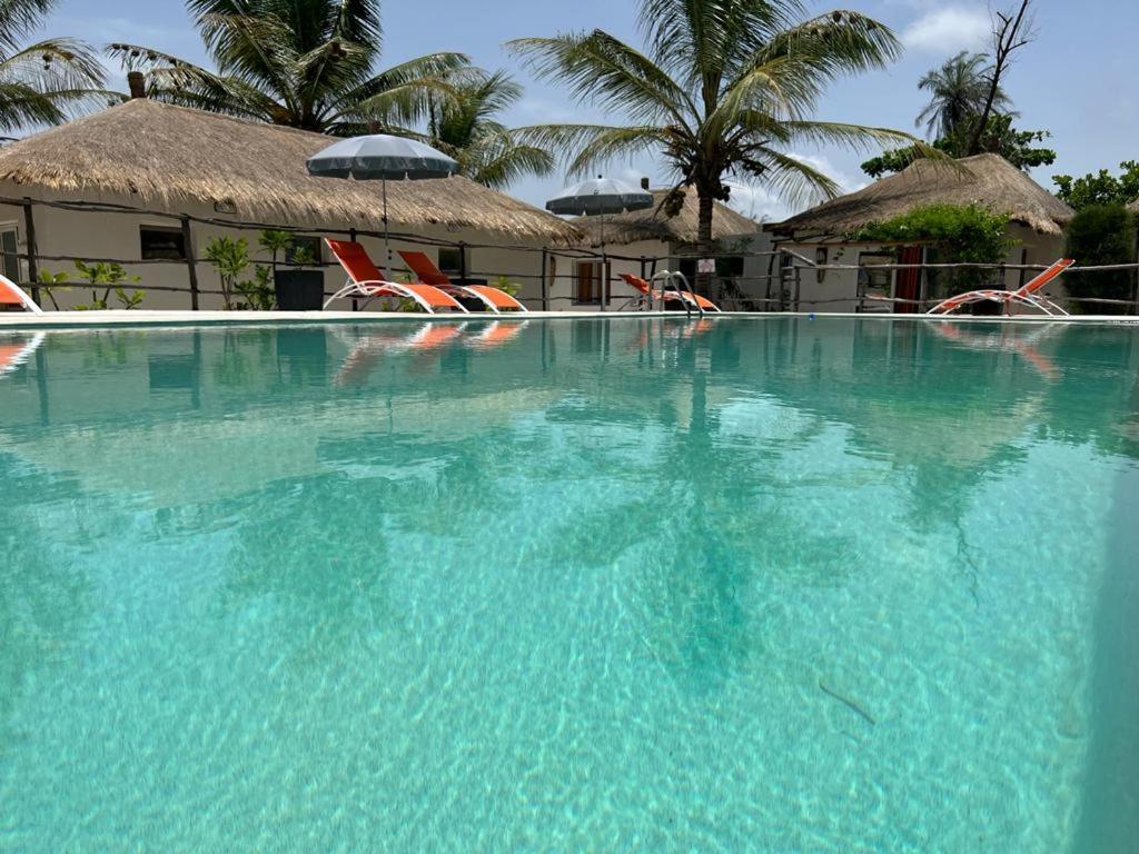 Villa Keur Papaye Dinouar Esterno foto