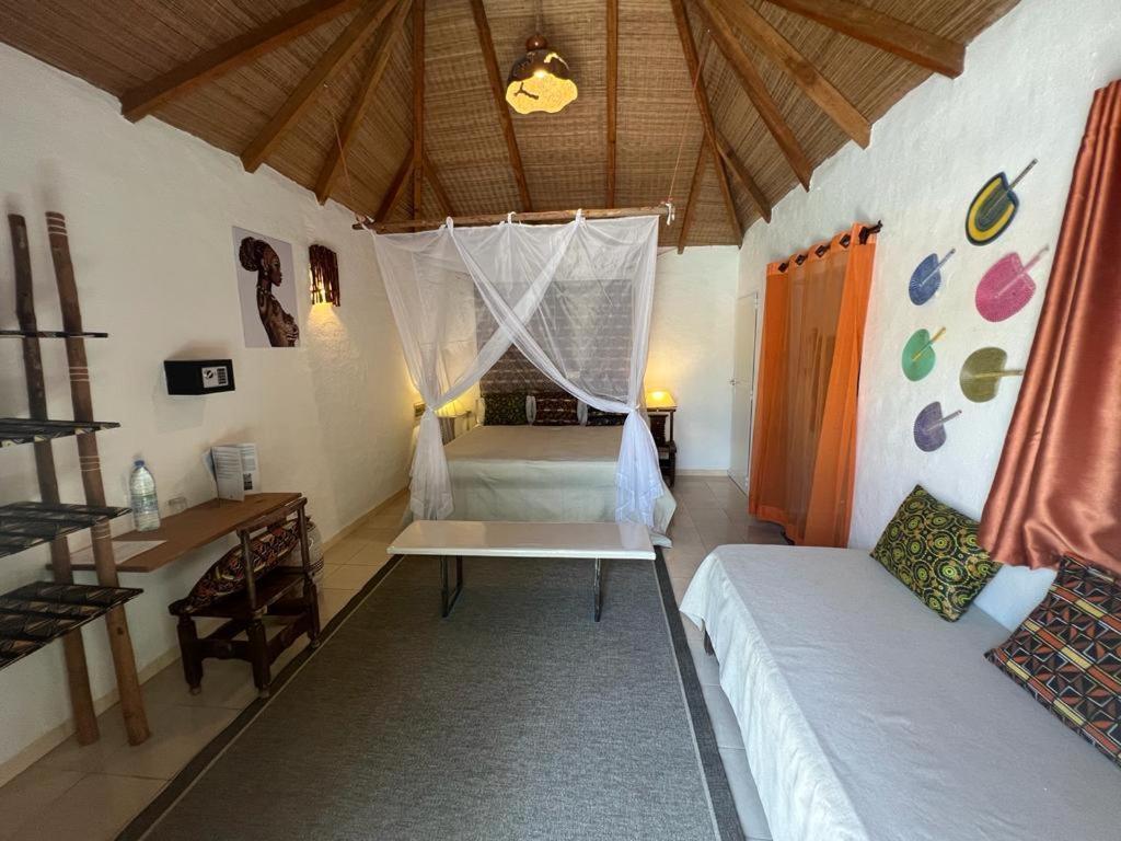 Villa Keur Papaye Dinouar Esterno foto