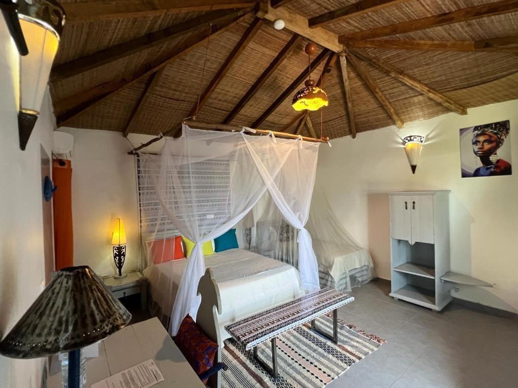 Villa Keur Papaye Dinouar Esterno foto