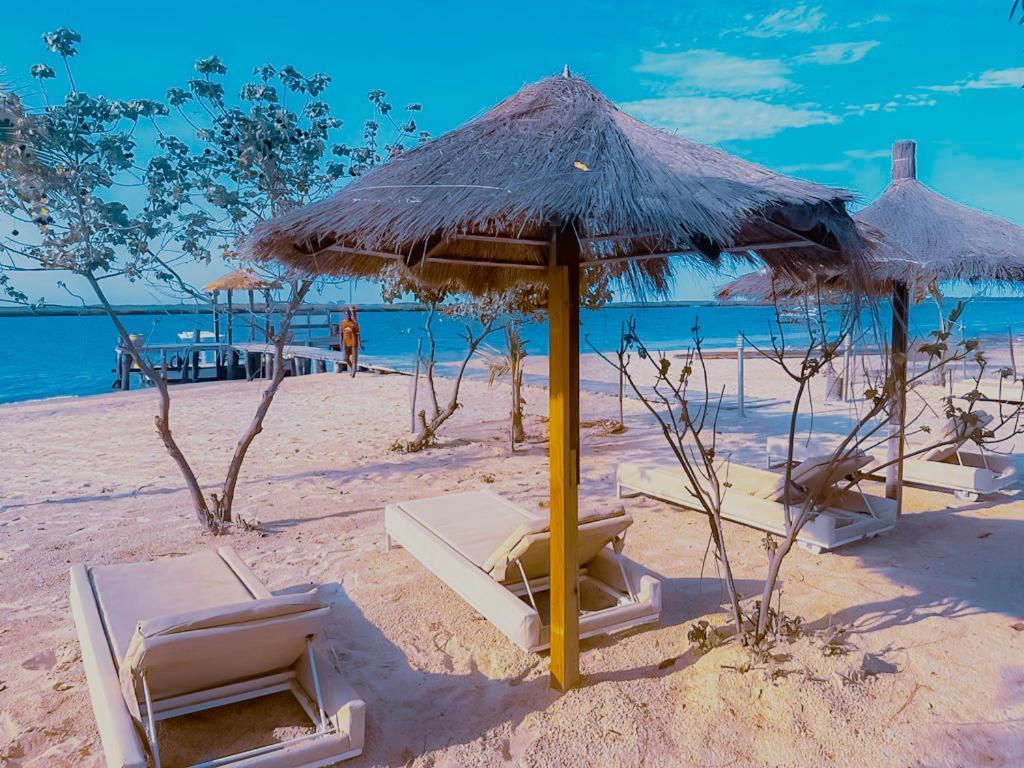 Villa Keur Papaye Dinouar Esterno foto