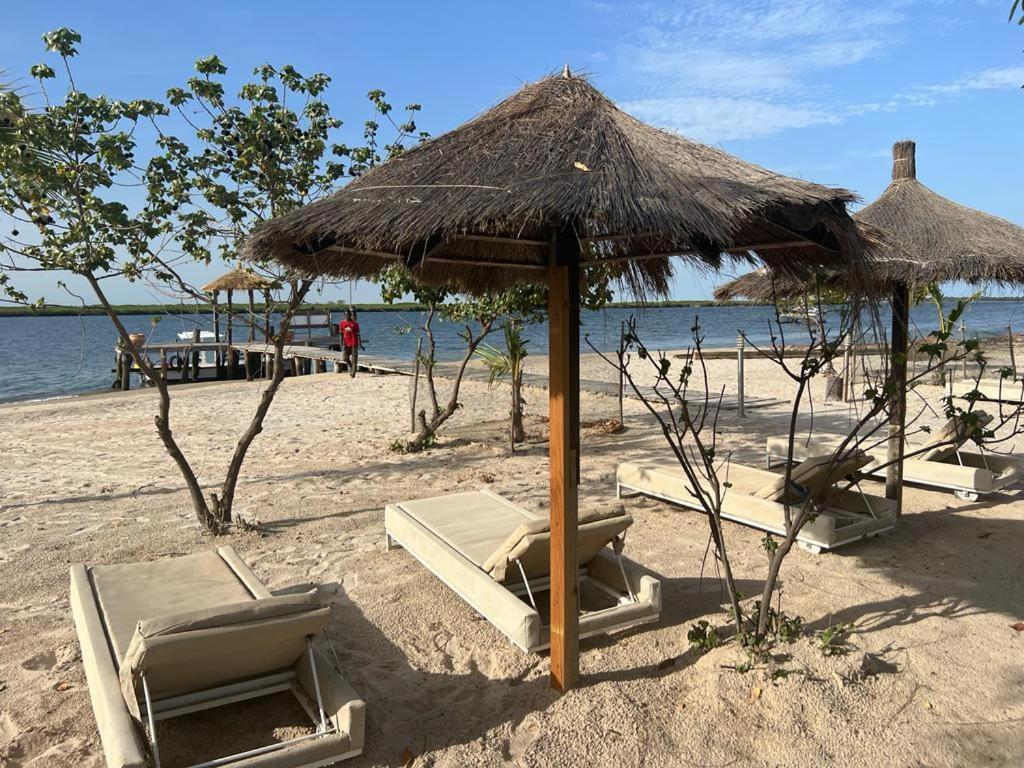 Villa Keur Papaye Dinouar Esterno foto