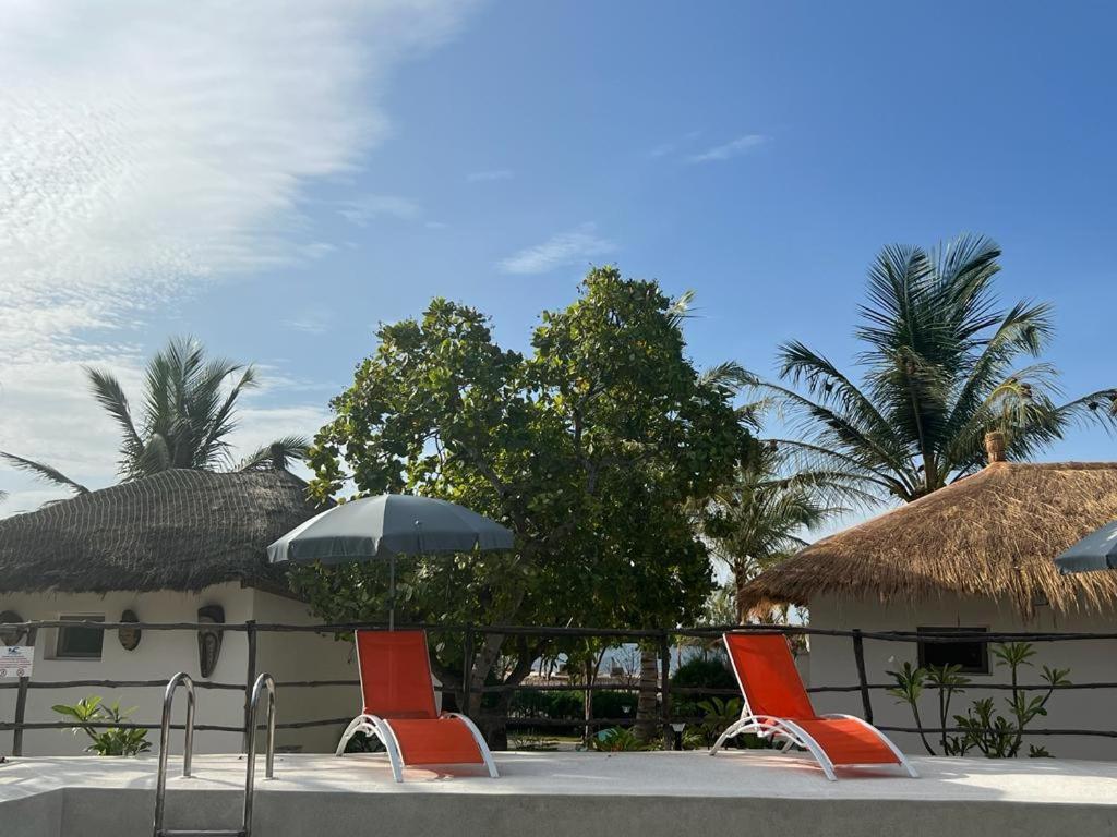 Villa Keur Papaye Dinouar Esterno foto